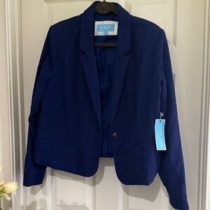 Draper James Navy Blazer